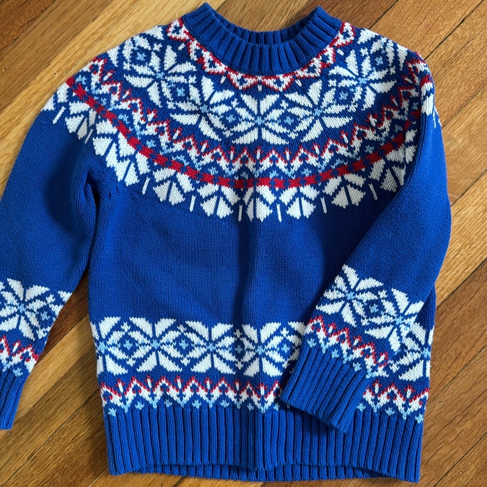 CPC Classic Prep fair isle sweater 4t